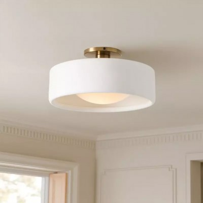 copy of Aura Modern Porcelain Flush Mount Ceiling Light