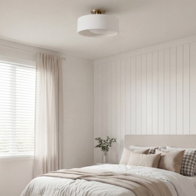 copy of Aura Modern Porcelain Flush Mount Ceiling Light