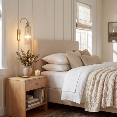 Emrys Modern Gold Fluted Glass Cylinder Sconce