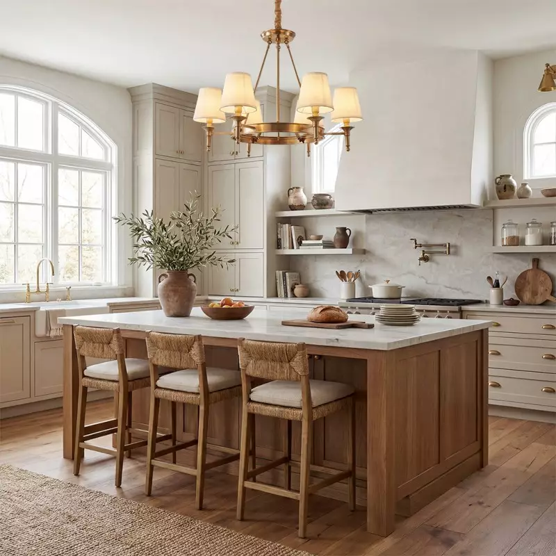 Yasmin Antique Brass Wagon Wheel Chandelier