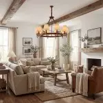 Yasmin Antique Brass Wagon Wheel Chandelier