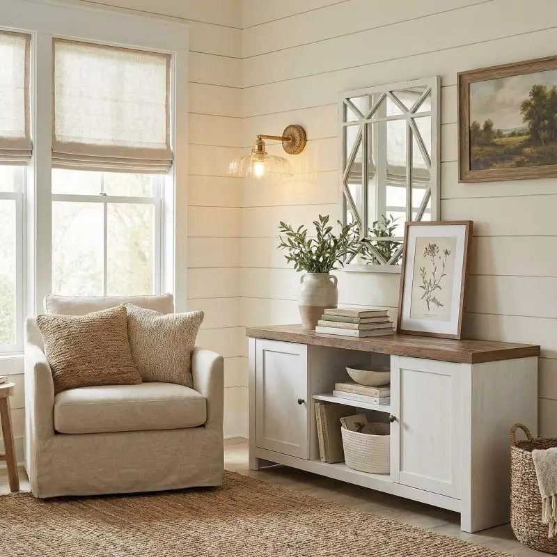 Dafne Vintage Brass Flower Glass Wall Sconce