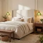 Gyran Retro Brass Lace Glass Pendant Light