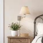 Ozona Metal Swing Arm Wall Lamp