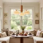 Xanthea Elliptical Persimmon Milk Glass Chandelier