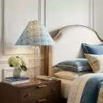 Paxton Vintage Linen Clear Glass Cylindrical Table Lamp