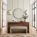 Michael Vintage Eloise Milk Glass Flush Wall Light