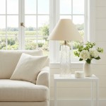 Latham Vintage Glass Bottle Fabric Table Lamp