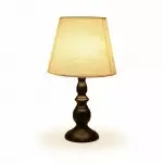 Issac Classic Linen Empire Iron Body Table Lamp