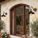 Arion Vintage Gooseneck Outdoor Wall Mounted Light