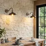 Arion Vintage Gooseneck Outdoor Wall Mounted Light