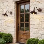 Arion Vintage Gooseneck Outdoor Wall Mounted Light