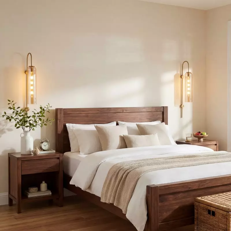 Janvy Modern Exquisite Glass Wall Sconce