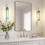Janvy Modern Exquisite Glass Wall Sconce