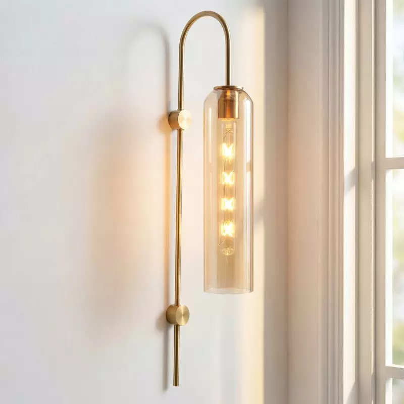 Janvy Modern Exquisite Glass Wall Sconce