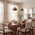 Timothy Wabi Sabi Cylindrical Travertine Pendant Light
