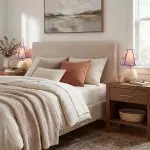 Eirwen Mini Tiffany Moon Bedside Lamp