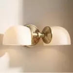 Novar Farmhouse Rattan Plug In Swing Arm Sconce（Set of 2）