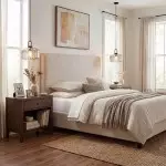 Ivan Vintage Handmade Striped Glass Pendant Light