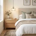 Ivan Vintage Handmade Striped Glass Pendant Light