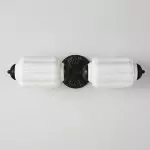 Vovizy Farmhouse Double Mallory Crystal Sconce