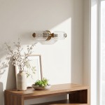 Cyrilith Vintage Art Deco Milk Glass Eloise Vanity Light