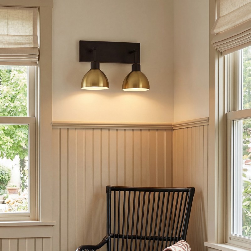 Kairi Minimalist Industrial Vanity Light