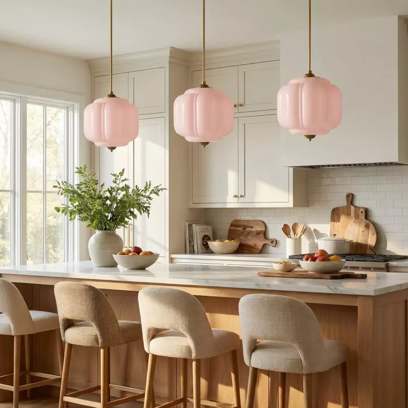 Cyrilith Vintage Milk Glass Oiled Brass Eloise Pendant light