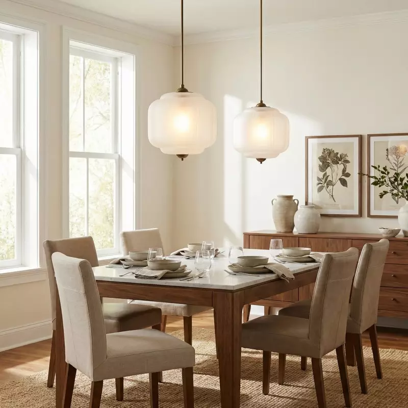 Cyrilith Vintage Milk Glass Oiled Brass Eloise Pendant light