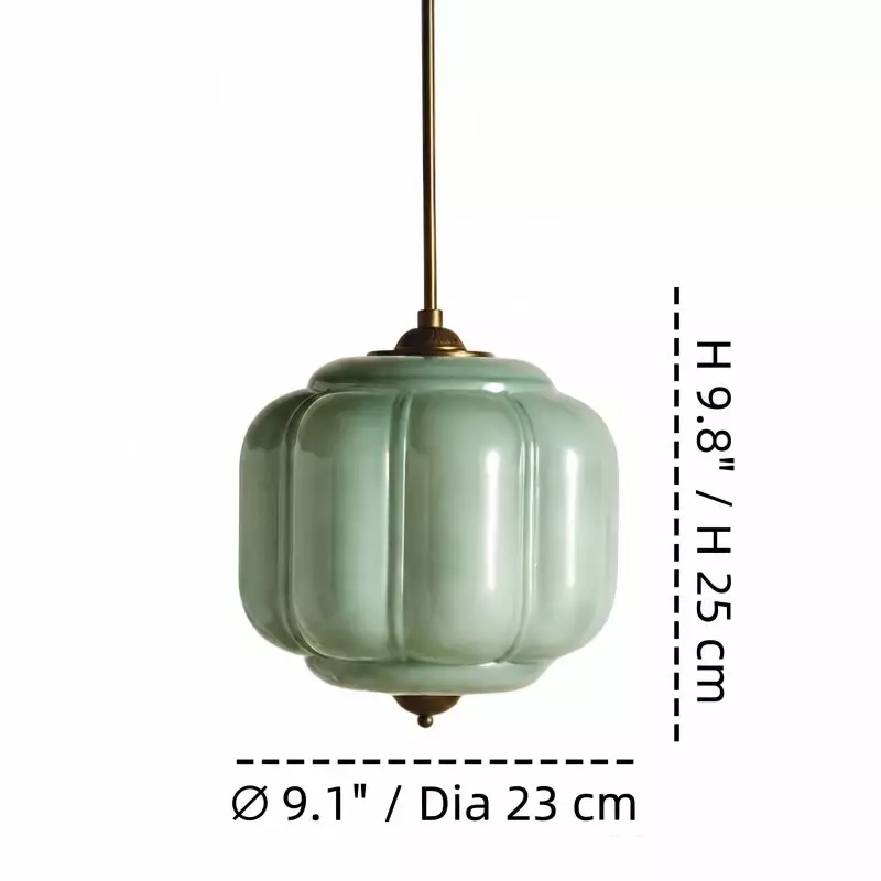 Cyrilith Vintage Milk Glass Oiled Brass Eloise Pendant light