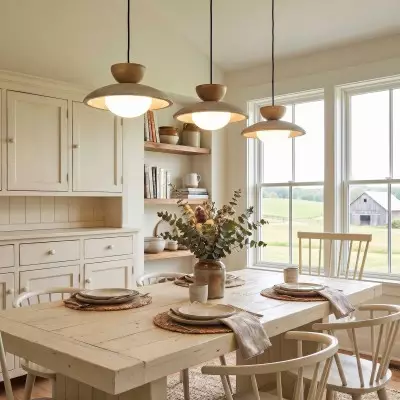 Tilda Modern Wabi-Sabi Travertine Dome Pendant Light