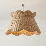 Ilario Japanese Woven Bamboo Pendant Light