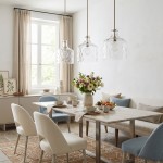 Tydon Minimalist Water Ripple Glass Pendant Light