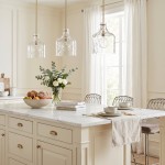 Tydon Minimalist Water Ripple Glass Pendant Light