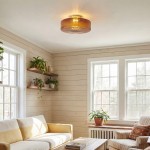 Xanthe French Vintage Round Glass Ceiling Light