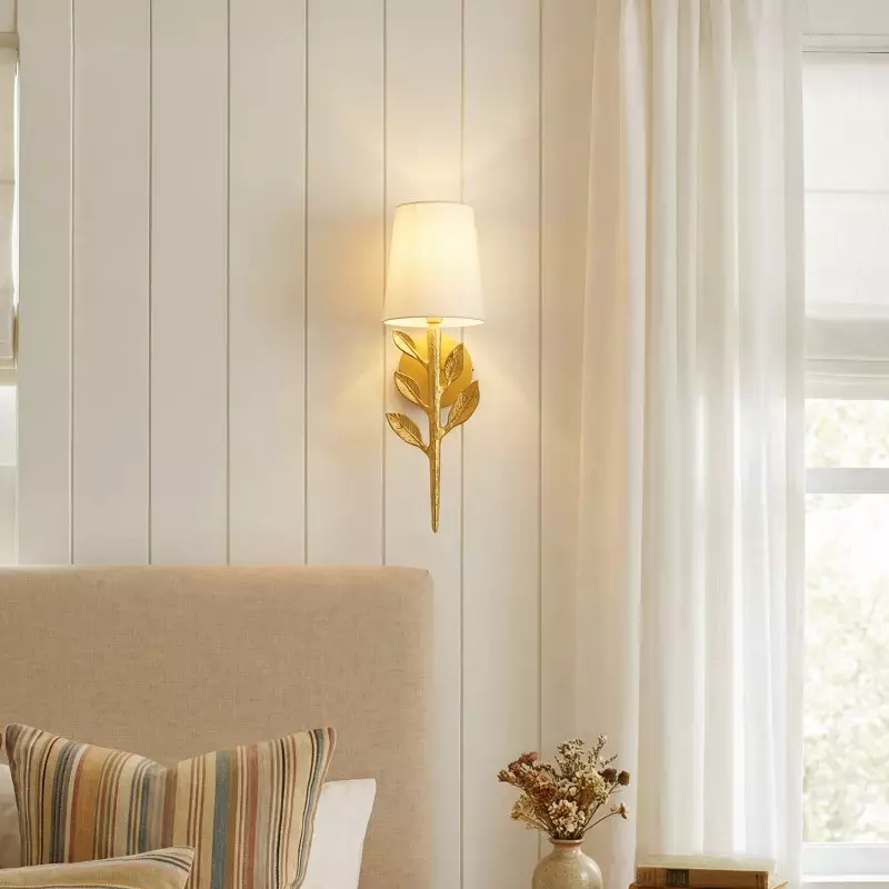 Hemma Retro Leaves And Branch Sconce