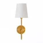 Ozuma One Light Wall Sconce with Linen Shade