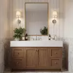 Ozuma One Light Wall Sconce with Linen Shade