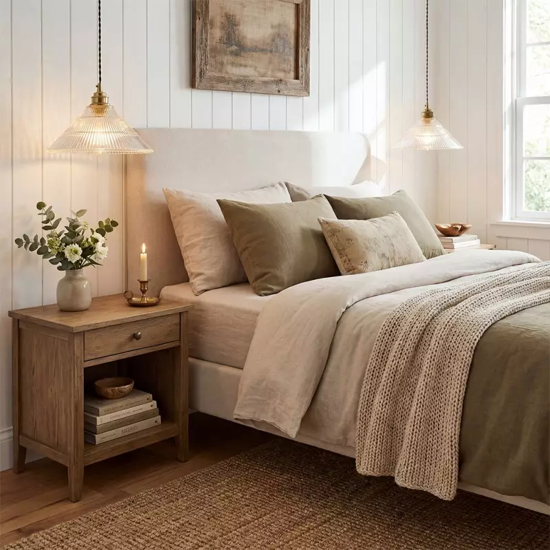 Draxith Retro Japanese Striped Stained Glass Droplight