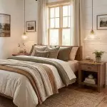 Draxith Retro Japanese Striped Stained Glass Droplight