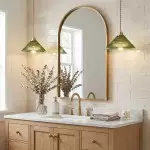 Draxith Retro Japanese Striped Stained Glass Droplight