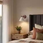 Fabiana Modern Marble Stone Tapered Wall Sconce