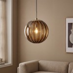 Tamsin Beading Glass Ball Pendant Light