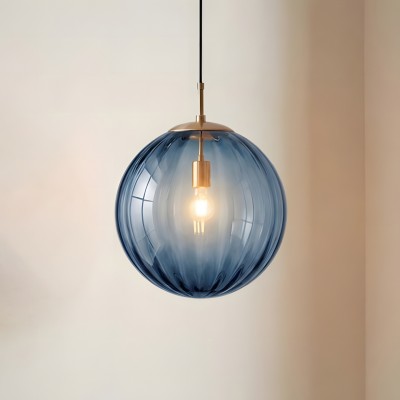 Tamsin Beading Glass Ball Pendant Light