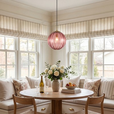 Tamsin Beading Glass Ball Pendant Light