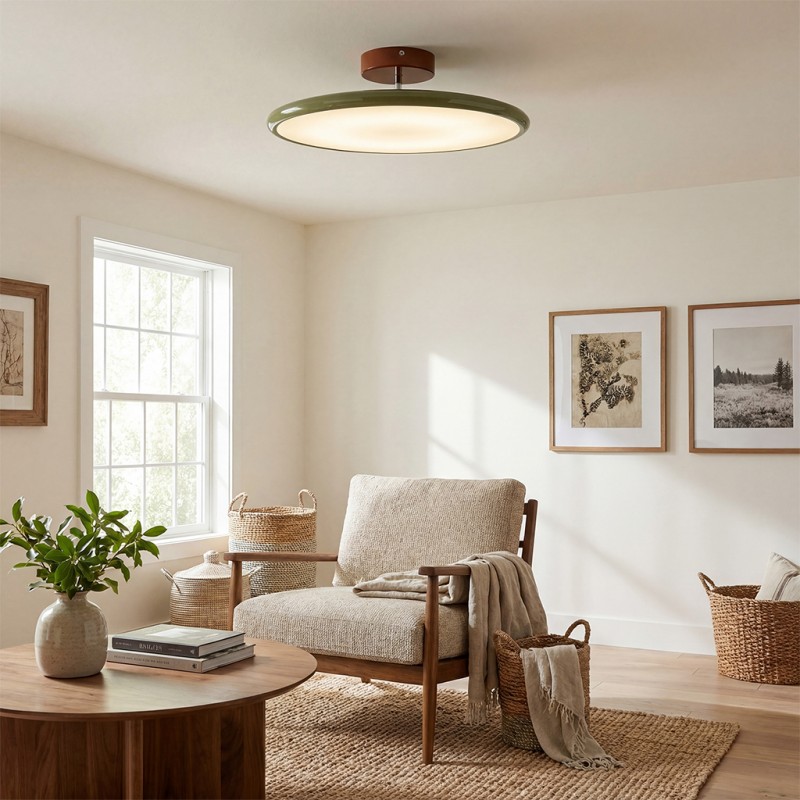 Alexia Colorful Round Adjustable Led Ceiling Lamp