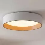 Zenith Nordic ‎Minimalist Metal Round Semi Flush Mount Ceiling Light