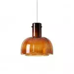 Palak Minimalist Handmade Glass Shade Pendant Light