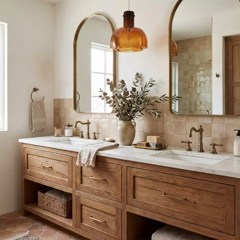 Palak Minimalist Handmade Glass Shade Pendant Light