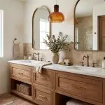 Palak Minimalist Handmade Glass Shade Pendant Light